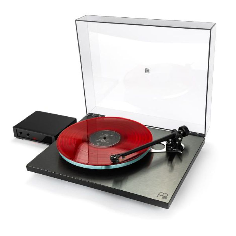 Rega Planar 3 RS nd5 offside lid open