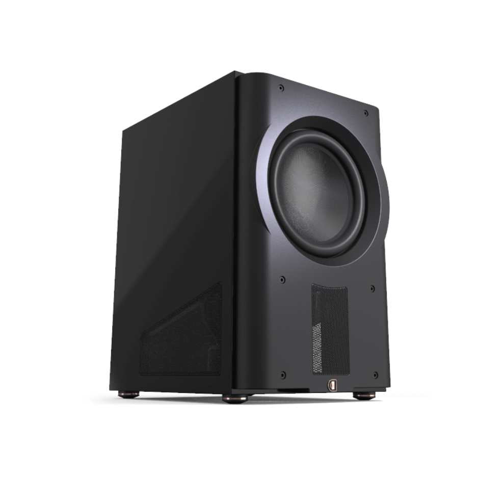 Perlisten D212s Subwoofer Black Diagonal View