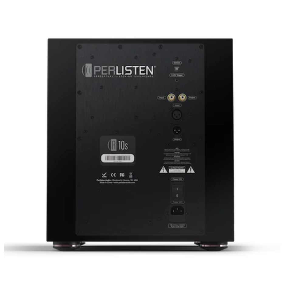 Perlisten R10s Subwoofer Rear View square