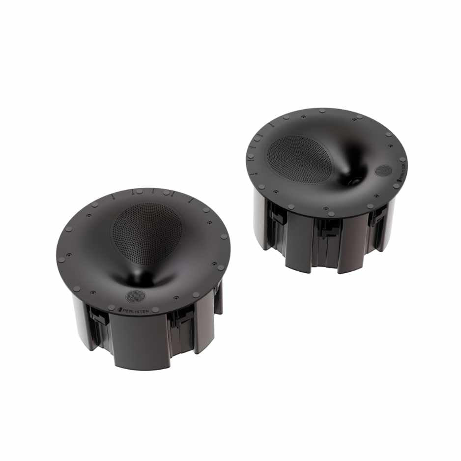 Perlisten R3ic In Ceiling Speaker 2 speakers next to each other