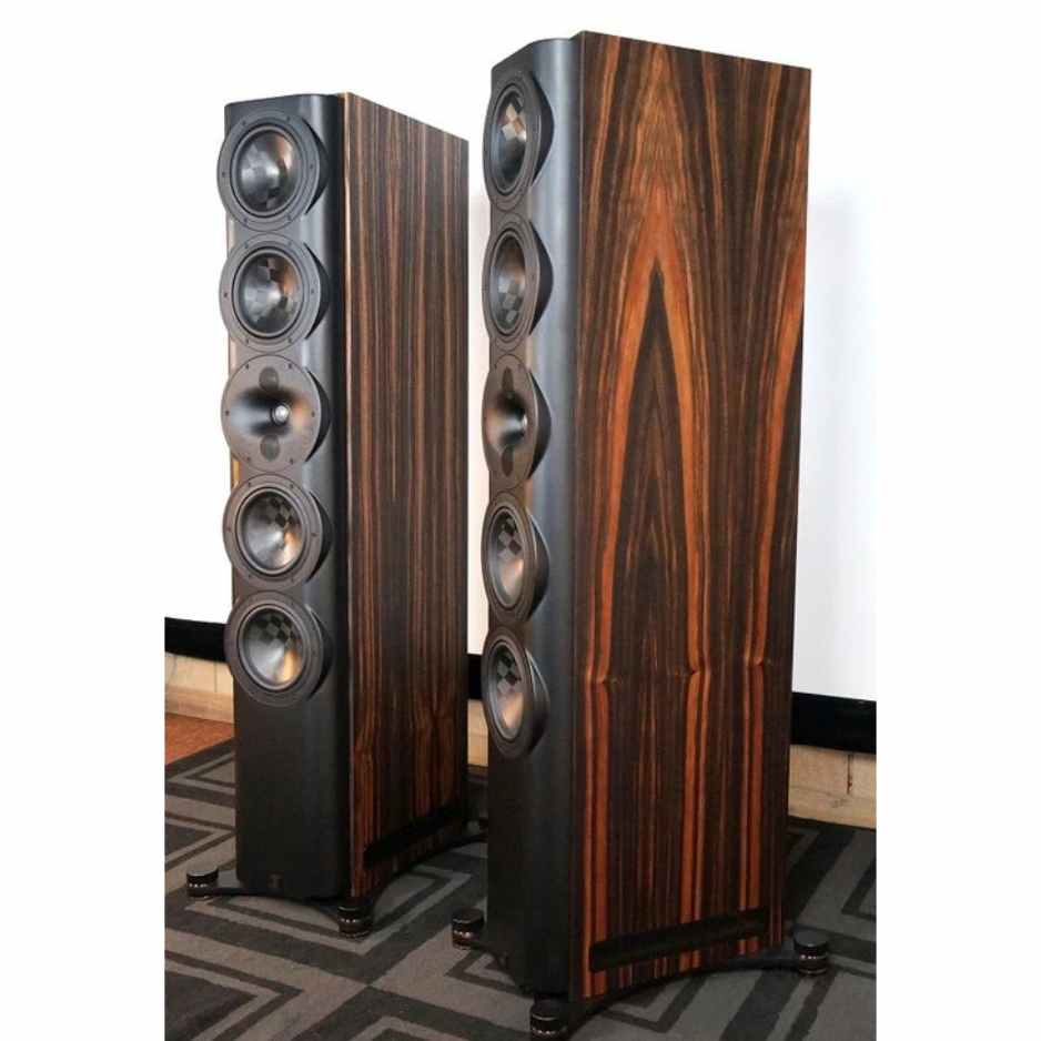 Perlisten S7t Tower Loudspeaker in matte ebony pair