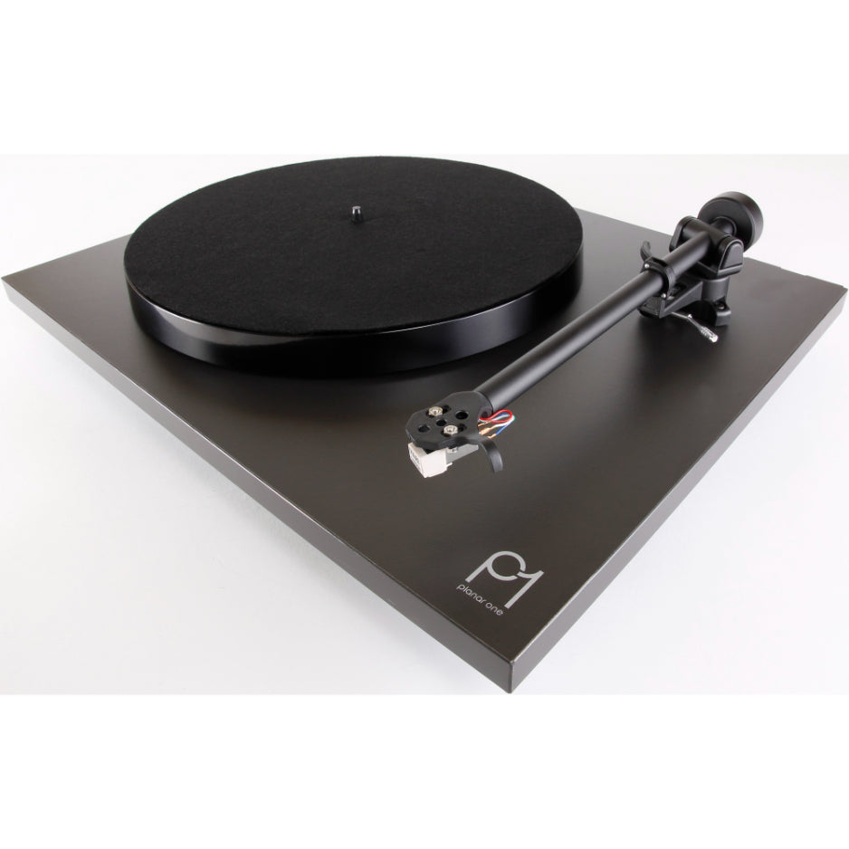Rega Planar 1 Turntable Matte black top view