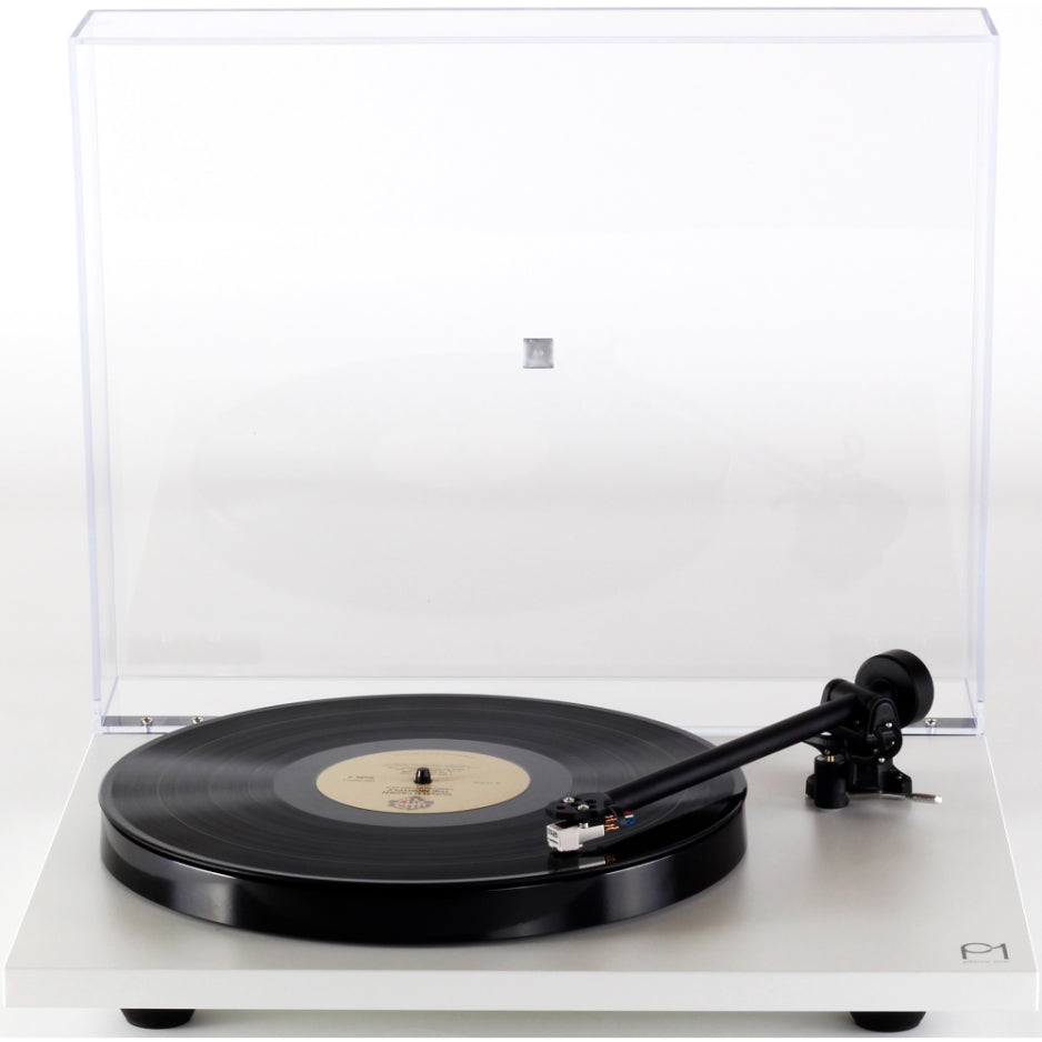 Rega Planar 1 Turntable White front view