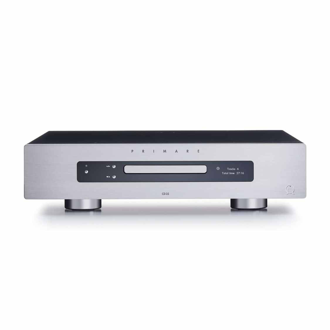 Primare CD35 CD Player in Titanium Front View