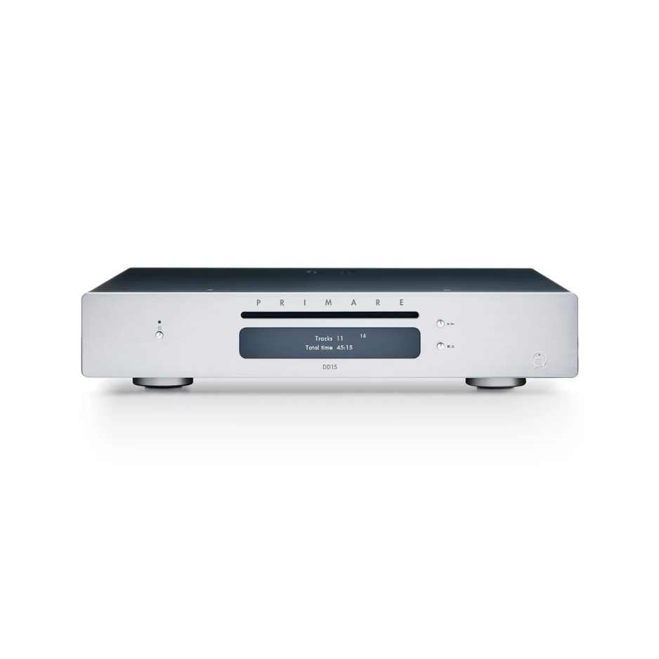 Primare DD15 CD Transport Titanium front View
