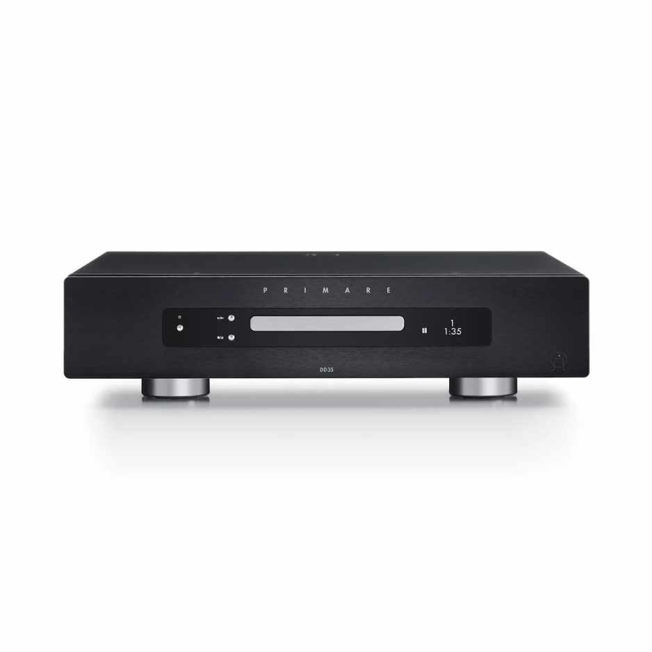 Primare DD35 CD Transport Black Front View