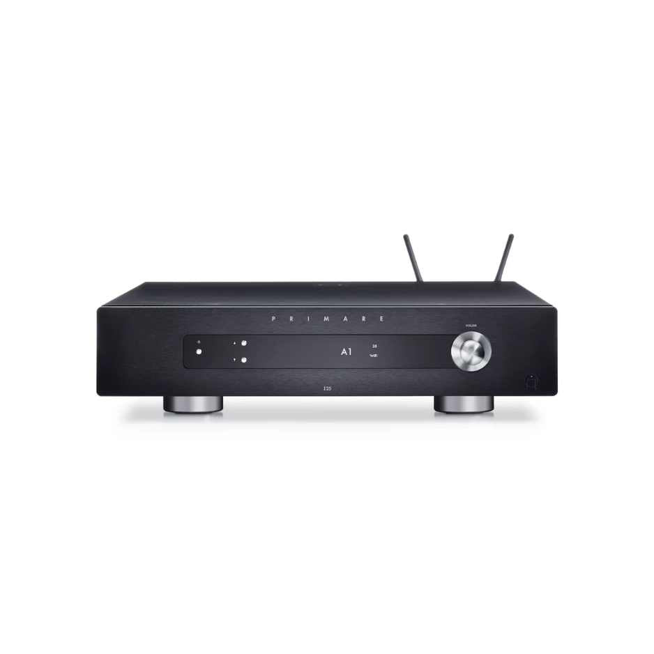 Primare I25 Modular Integrated Amplifier Black Front View