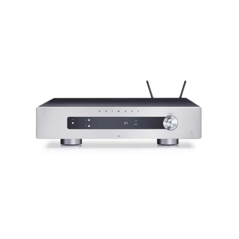 Primare I25 Modular Integrated Amplifier Silver Front View