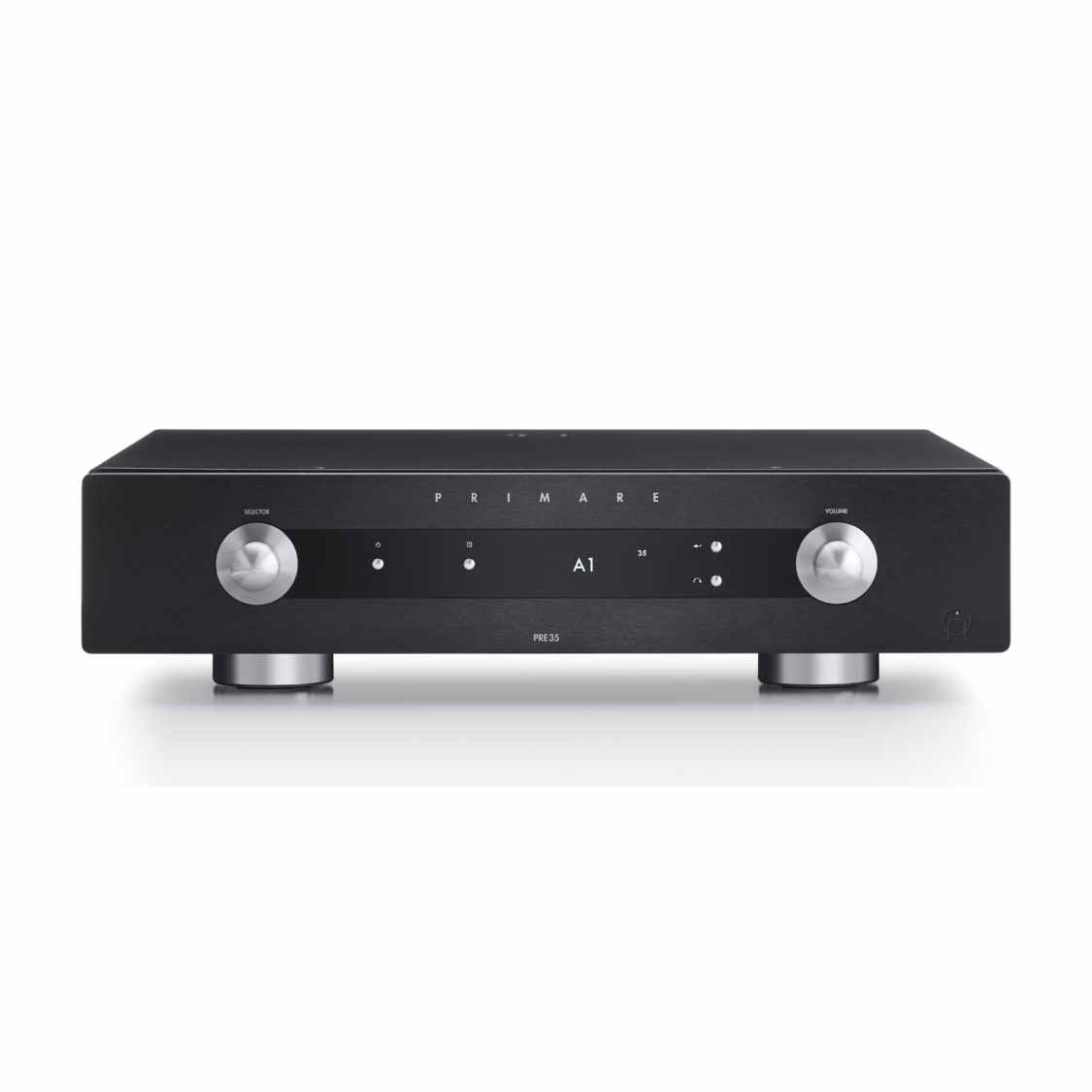 Primare PRE35 Modular Preamplifier in Black Front View