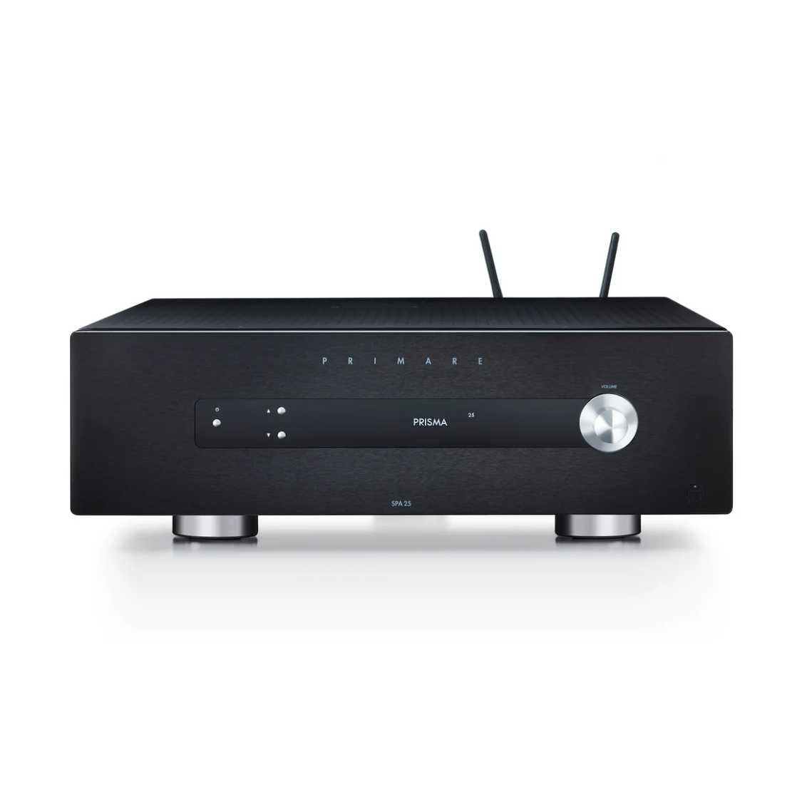 Primare SPA25 Prisma Home Cinema Integrated Amplifier Black Front Image
