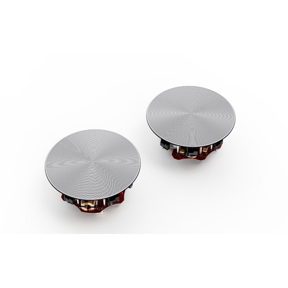 Perlisten R2ic In-Ceiling Speaker 2 up with grill