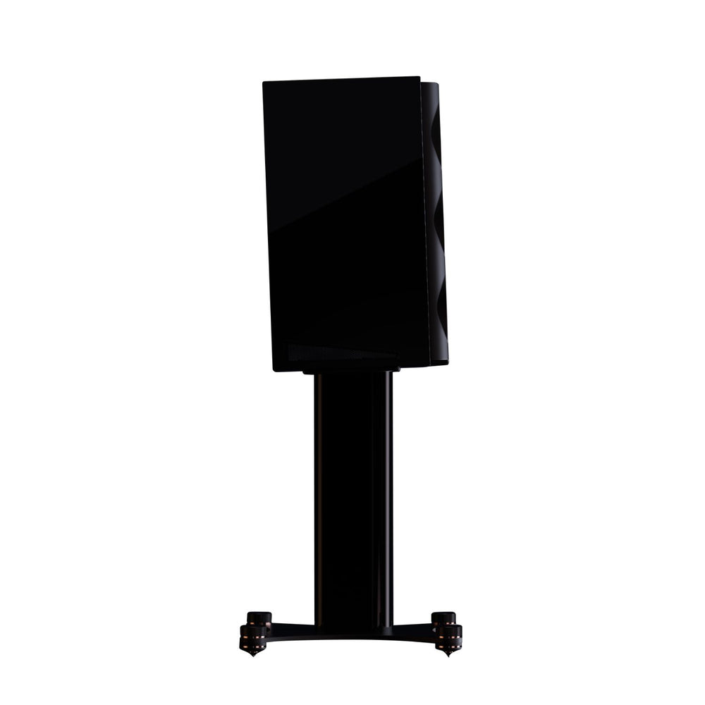 Perlisten R5m side view on stands