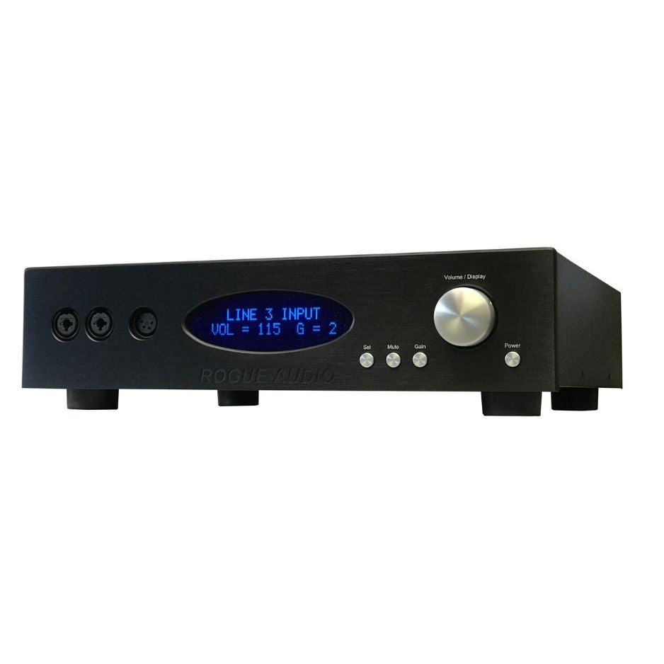 Rogue Audio RH-5 Headphone Amplifier black front