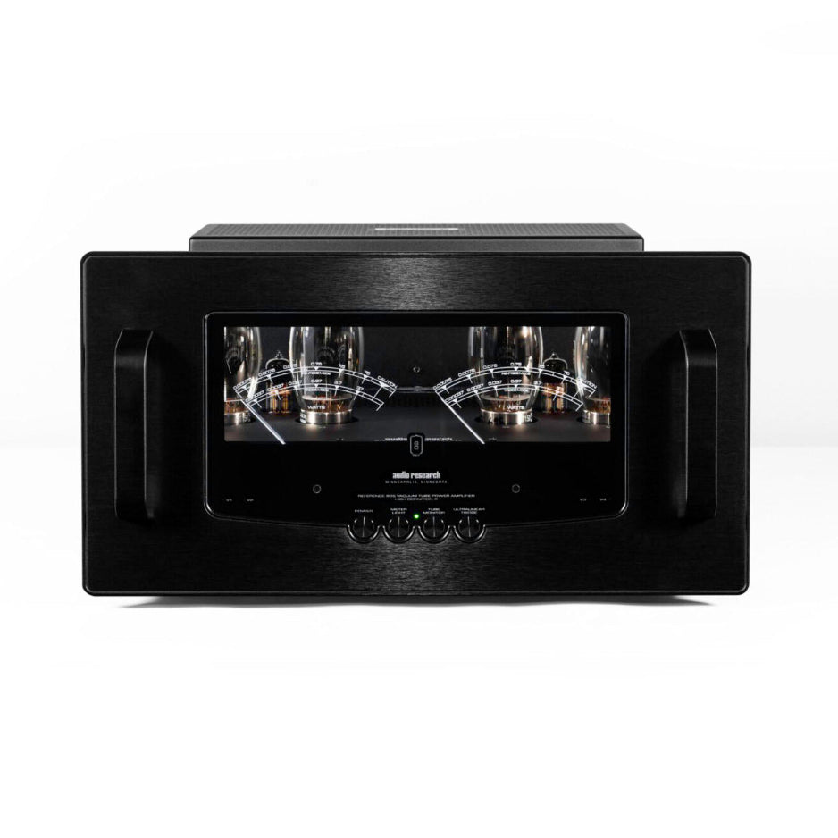 Audio Research Reference 80S Stereo Power Amplifier black front