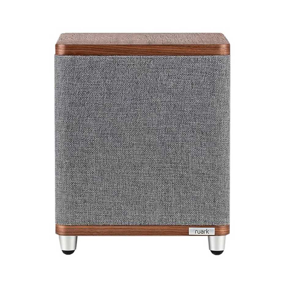 Ruark Audio RS1 Subwoofer - Front view walnut