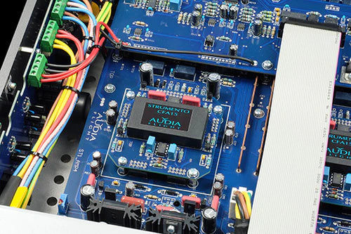 Audia Flight Strumento no.1 evo PreAmplifier internal close up