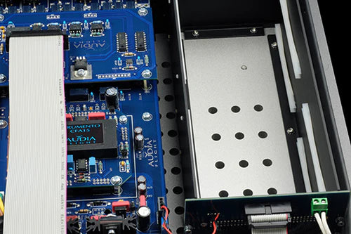 Audia Flight Strumento no.1 evo PreAmplifier internal close up 2
