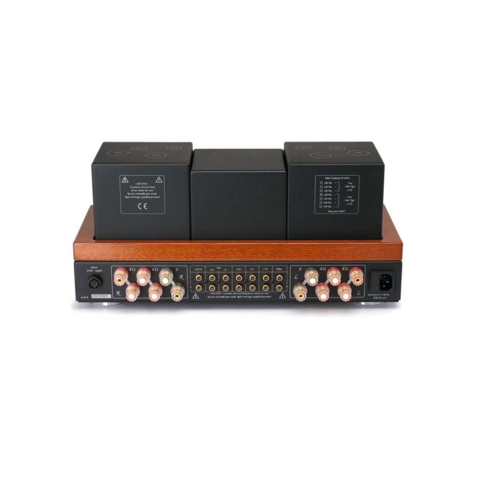 Unison Research Sinfonia Stereo Tube Integrated Amplifier rear