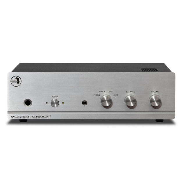 Rogue Audio Sphinx v3 Integrated Amplifier silver front