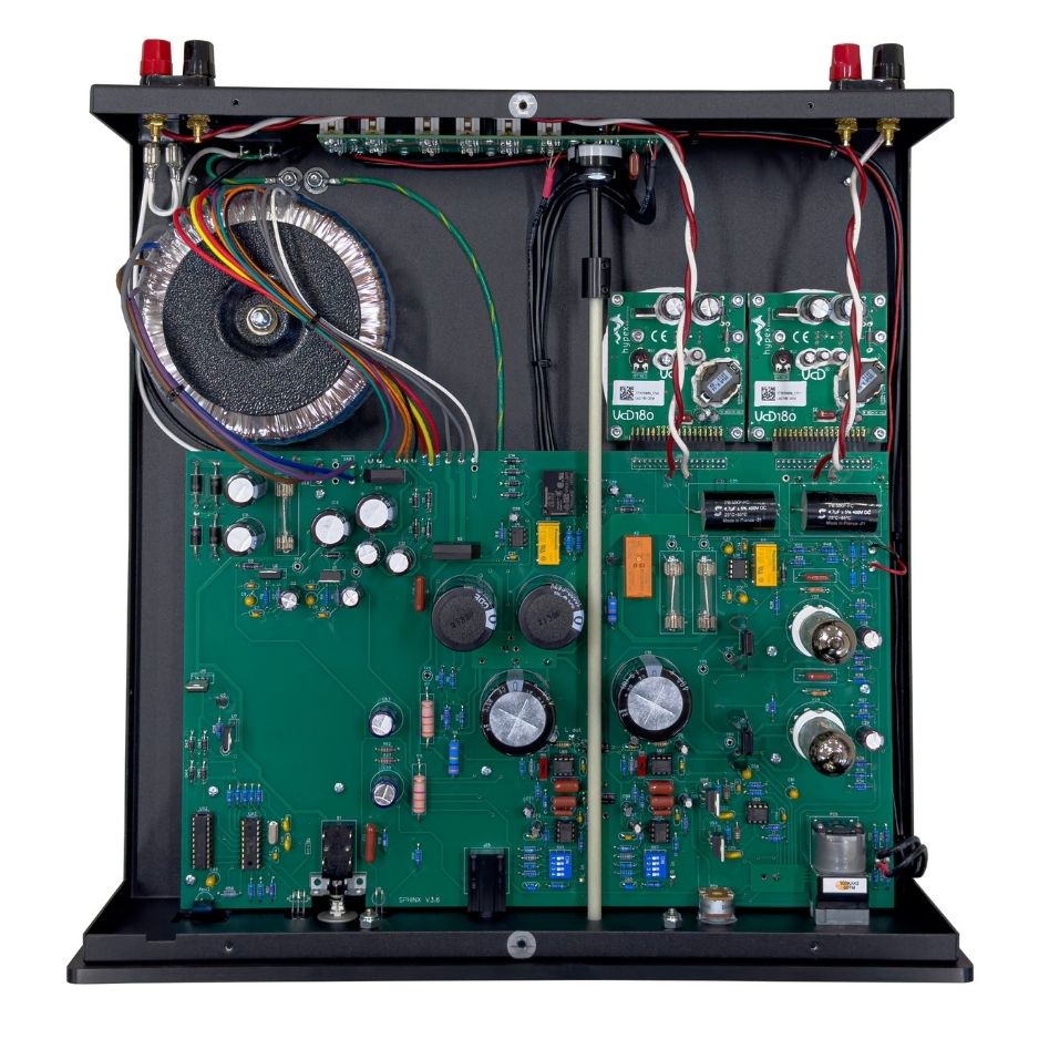 Rogue Audio Sphinx v3 Integrated Amplifier inside