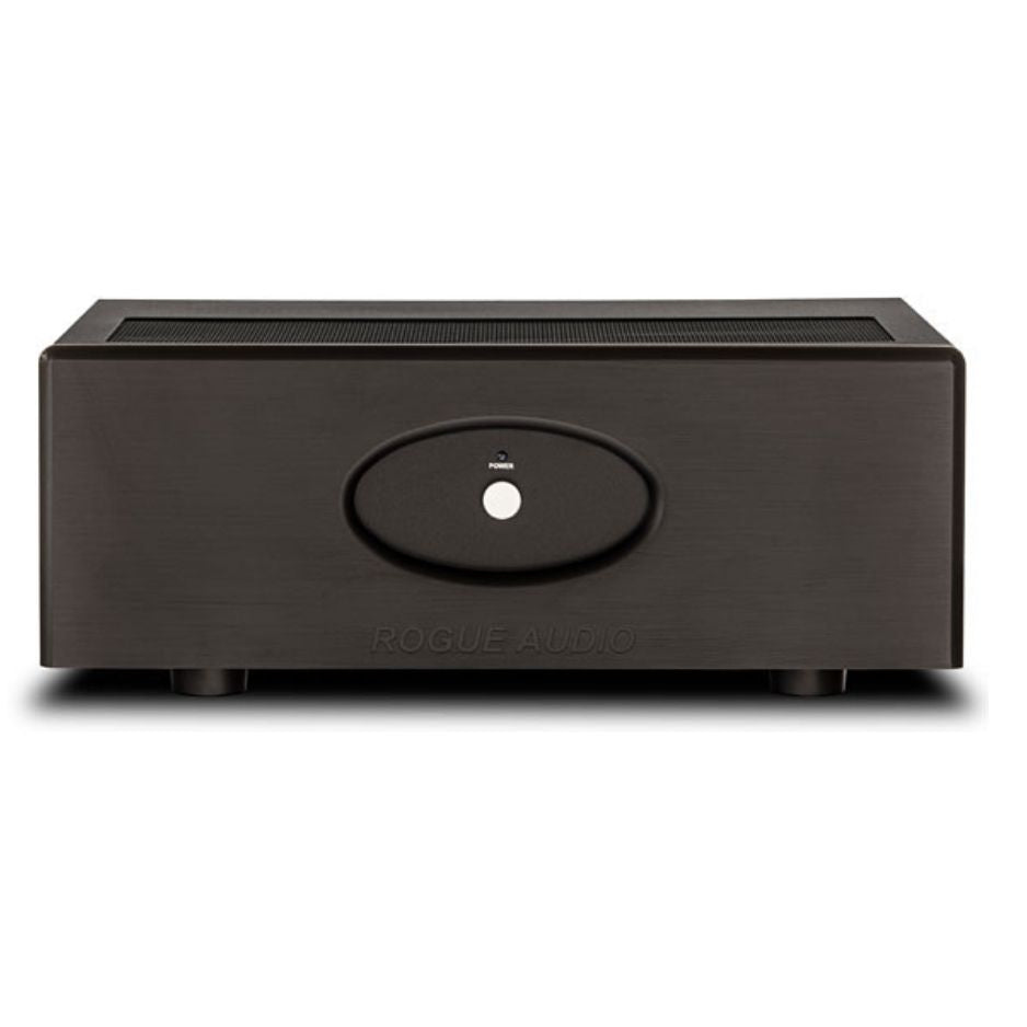 Rogue Audio Stereo 100 Dark amplifier front black