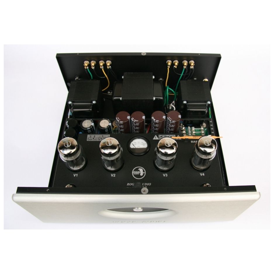 Rogue Audio Stereo 100 amplifier inside
