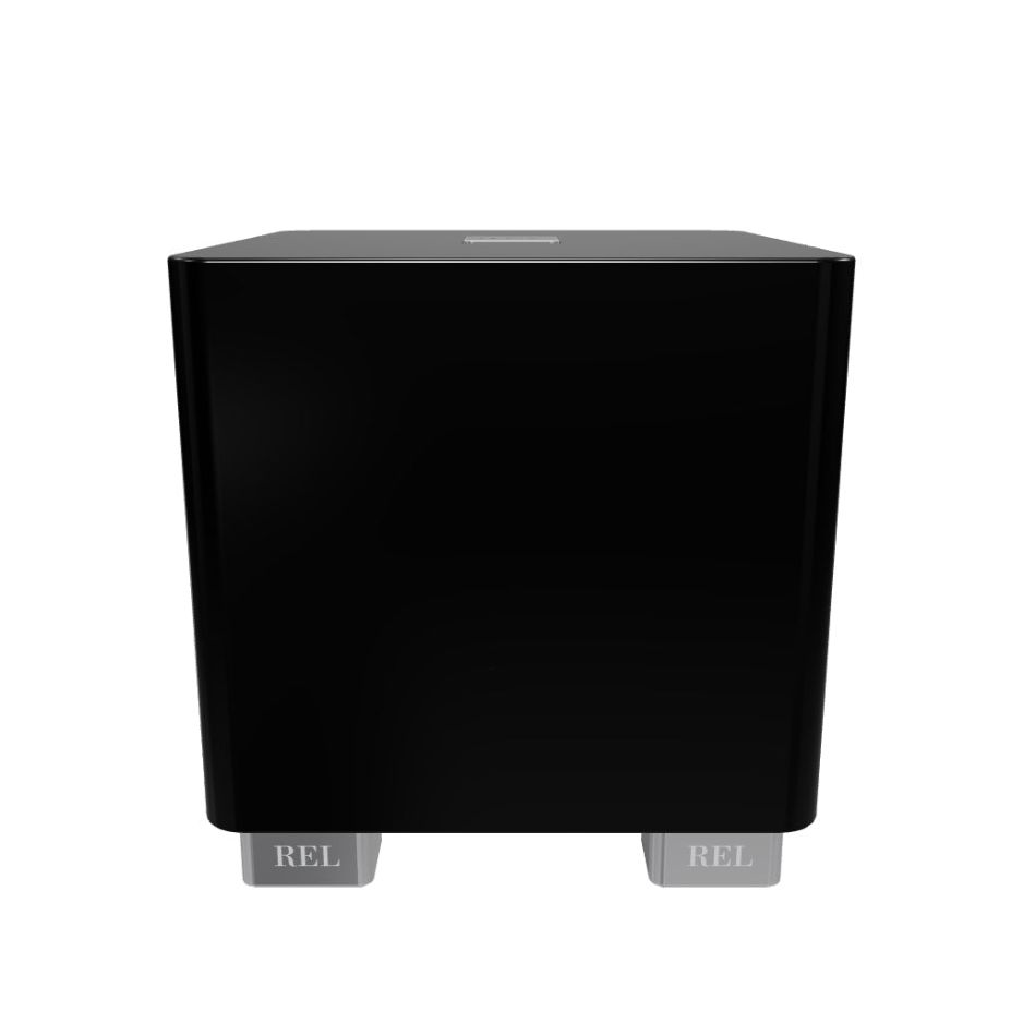 REL T/5x Subwoofer piano black front