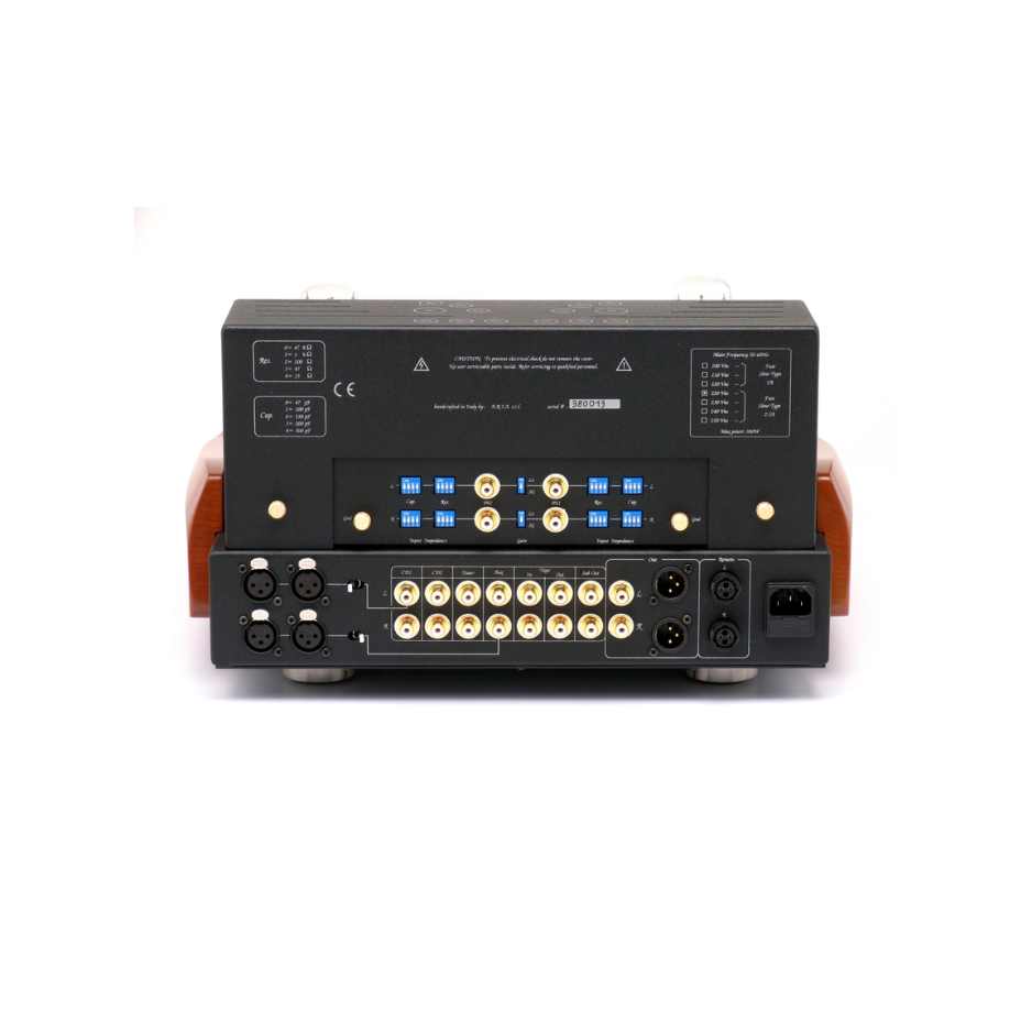 Unison Research Reference Pre Stereo Tube Preamplifier Rear View