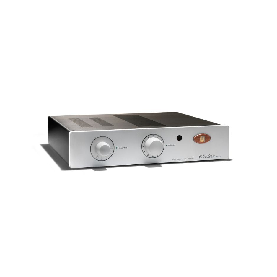 Unison Research Unico Nuovo Integrated Amplifier Silver front