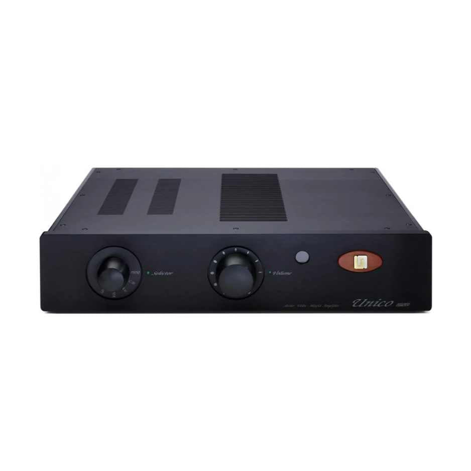 Unison Research Unico Nuovo Integrated Amplifier Black front