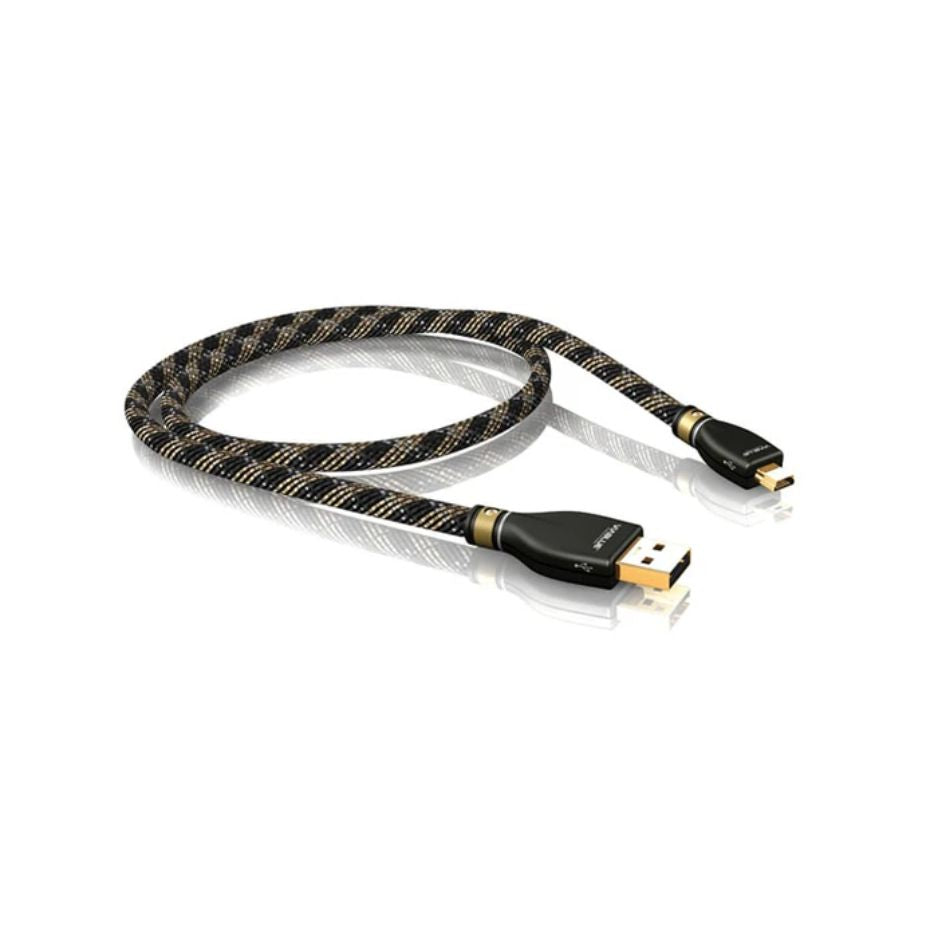Viablue KR-2 USB A/Mini-B Cable with T6s Terminations