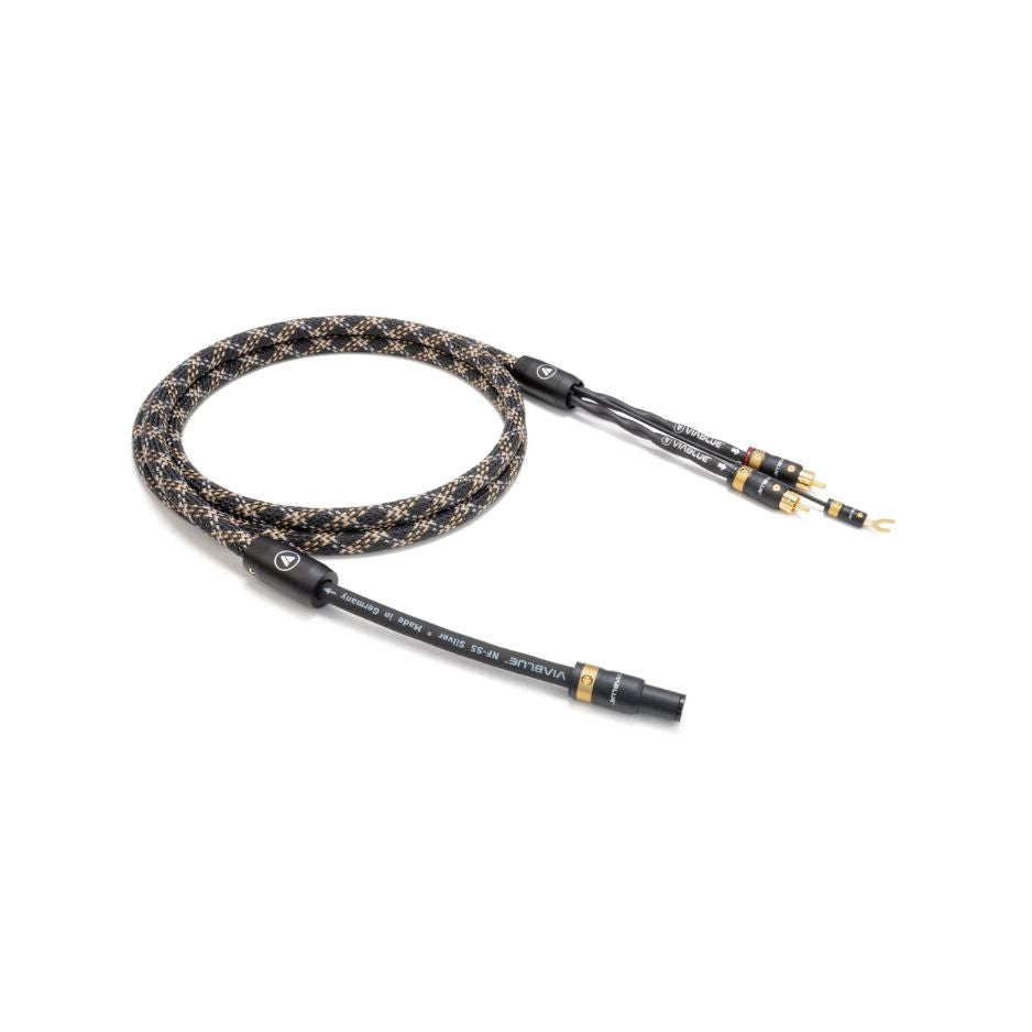 Viablue NF-S5 Phono Cable 5-pin DIN to T8 RCA with ground