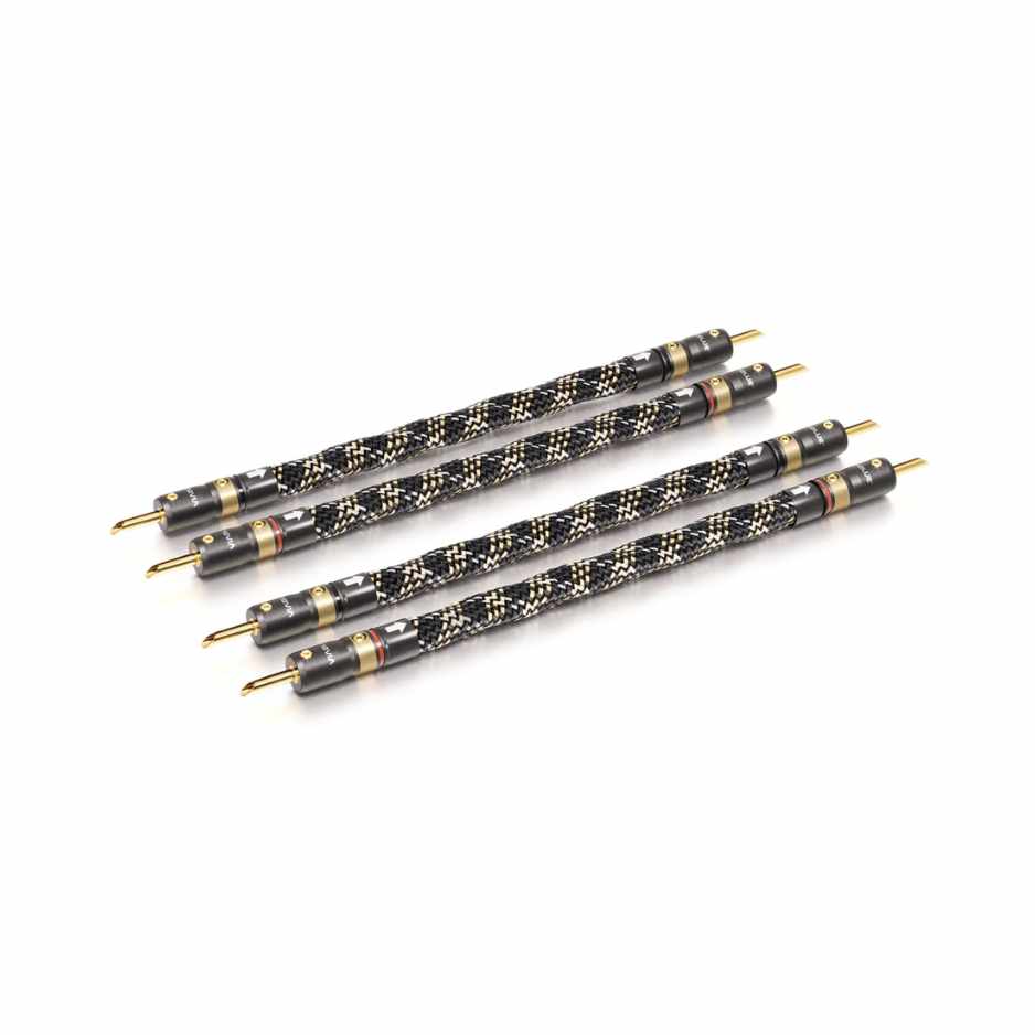 Viablue SC-6 Air Speaker Cable Jumper Bridges T8 Banana to Banana