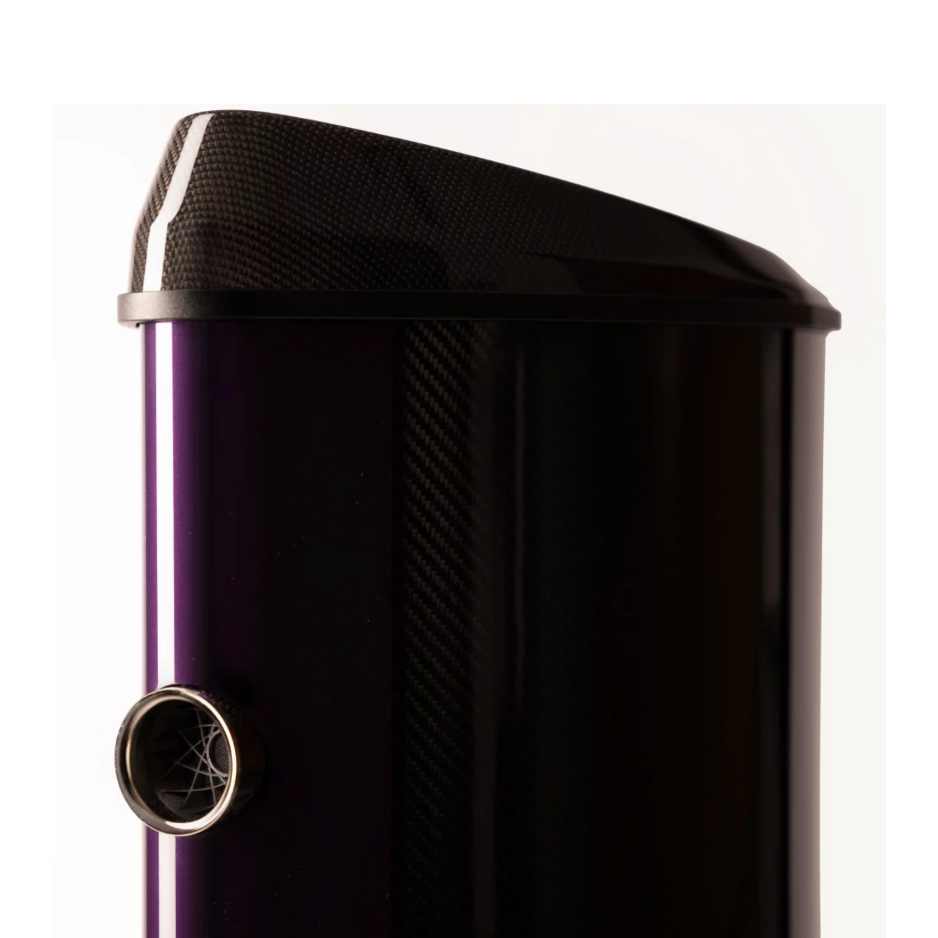Wilson Benesch A.C.T. 3Zero Belladonna Purple Close up of rear Laminar Flow Guide
