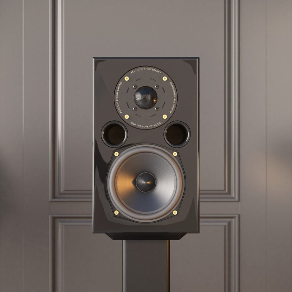 Acoustic Energy AE1 40th Anniversary speaker in Piano Black - part of Mike's ,500 HiFi System