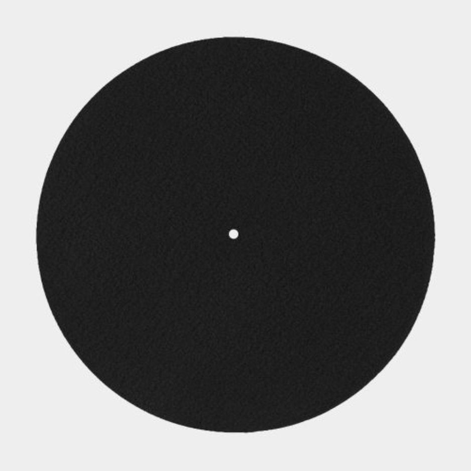 Rega Replacement Mats black wool