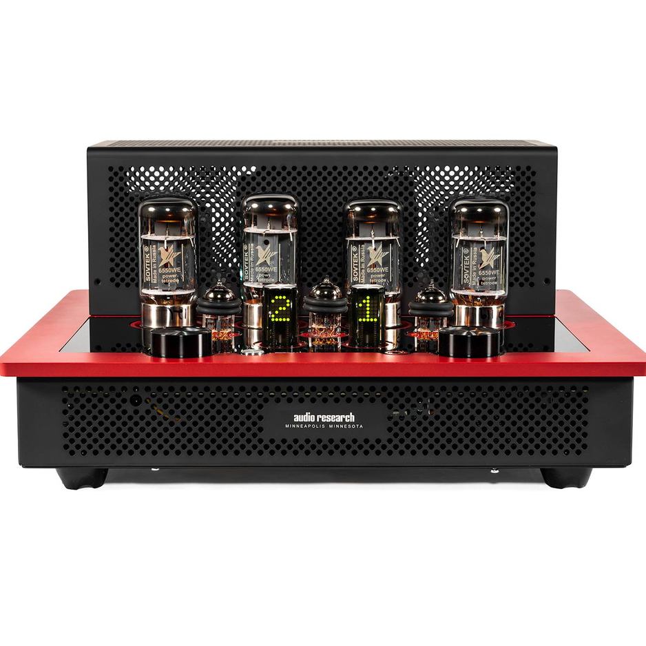 Audio Research I/55 Integrated Amplifier red