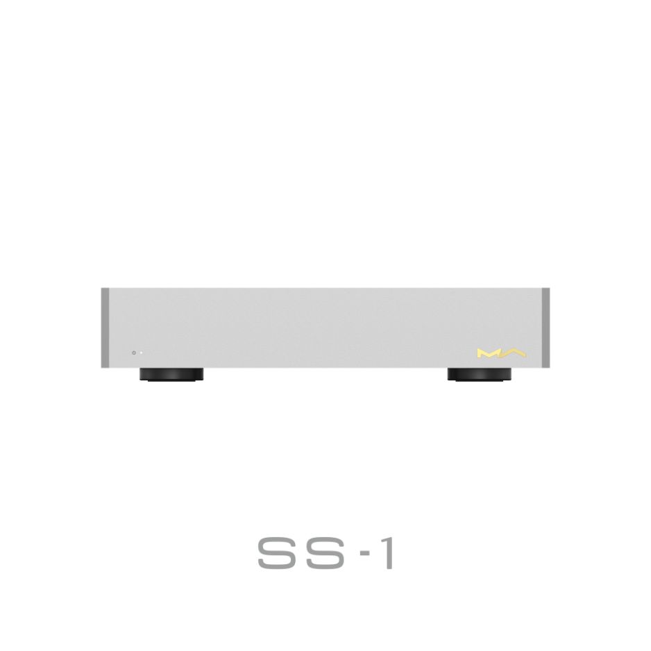 Matrix Audio SS-1 Audio Grade Network Switch (Open Box), Silver, straight-on front view