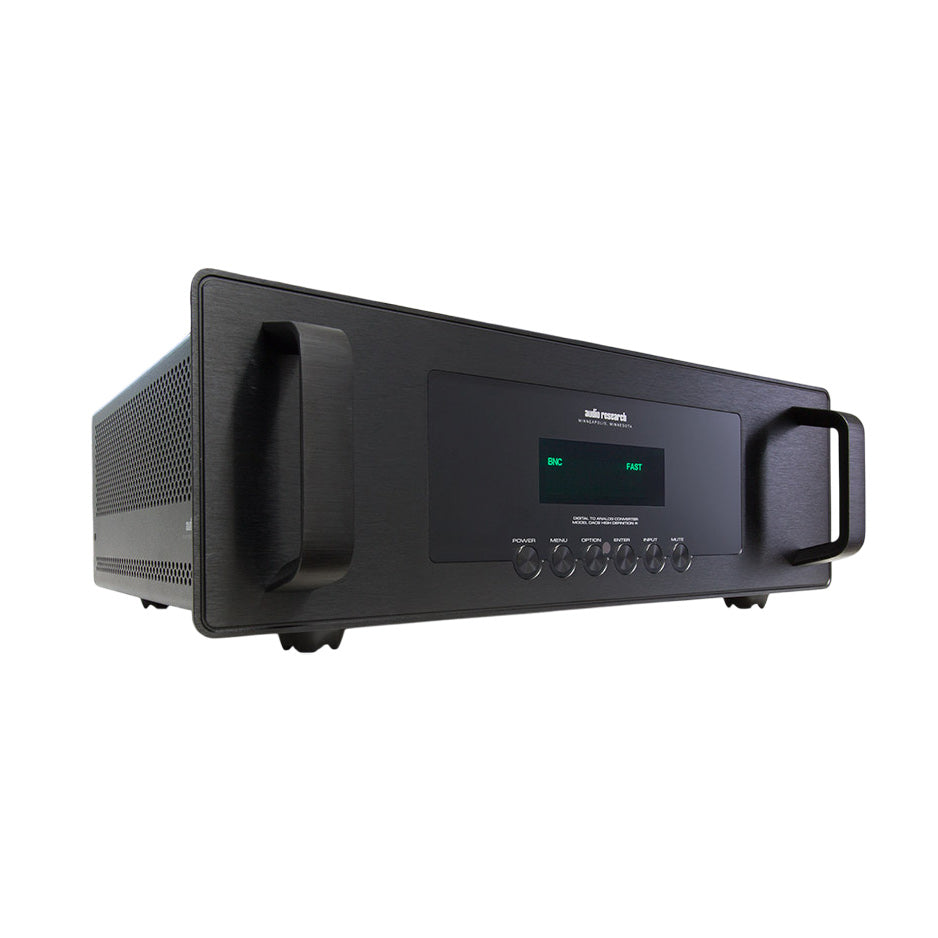 Audio Research DAC 9 Tube DAC black side