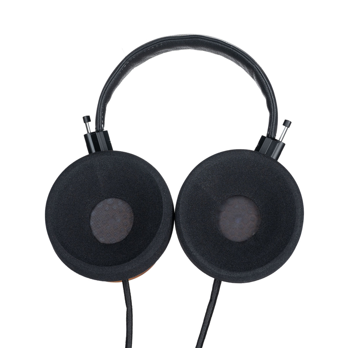 Grado GS3000 Classic Series Open-Back Headphones, Cocobolo, cushion side of both earcups facing camera