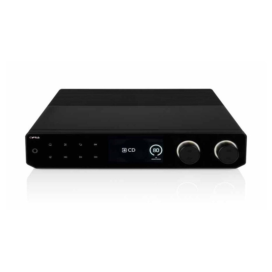 Cyrus 80 AMP Streaming Integrated Amplifier front view