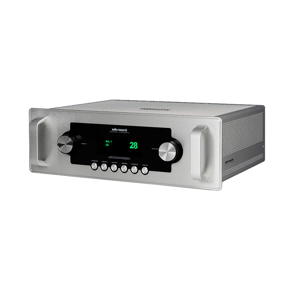 Audio Research LS28SE Preamplifier silver side top