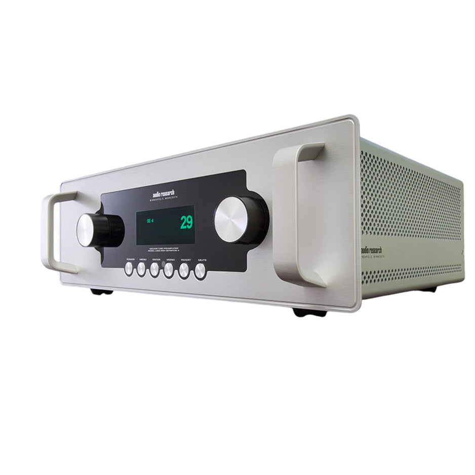 Audio Research LS28SE Preamplifier silver side front
