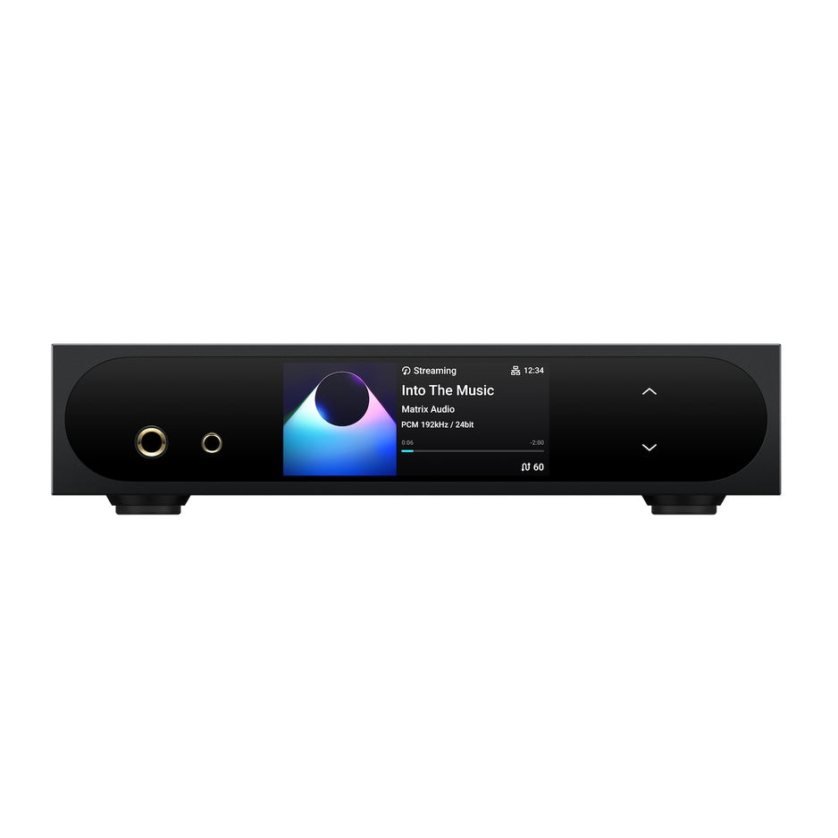 Matrix Audio mini-i Pro 4 Music Streamer front view with display