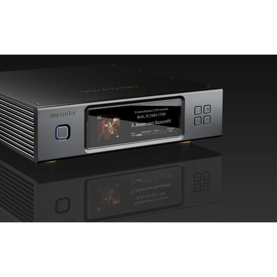 Aurender N200 Music Server | Streamer black angled