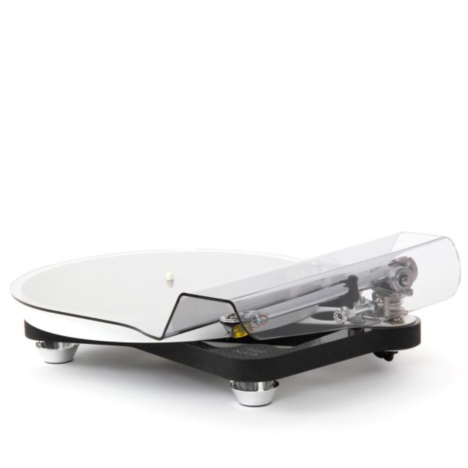 Rega Naia Turntable black rear