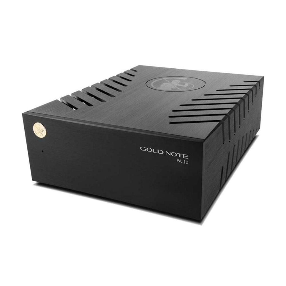 Gold Note PA-10 EVO Power Amplifier black side view