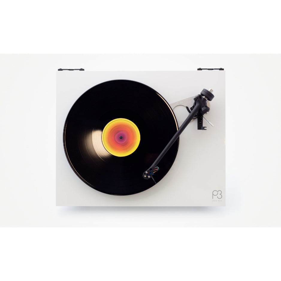 Rega Planar 3 Gloss White Top view