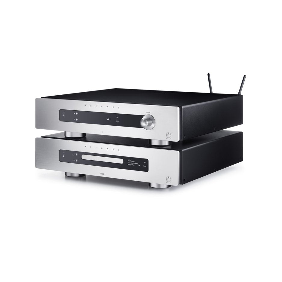 Primare DD35 CD Transport and I25 system Titanium