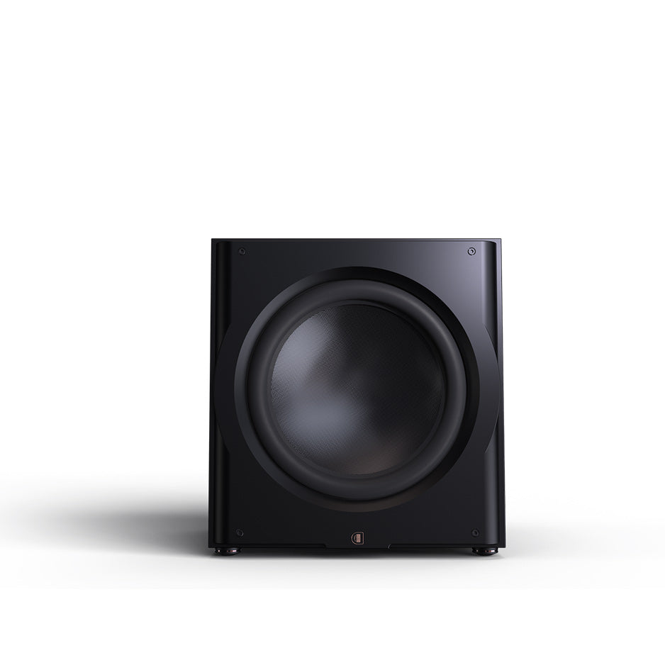 Perlisten R18s Subwoofer (Open Box), Satin Black, front view